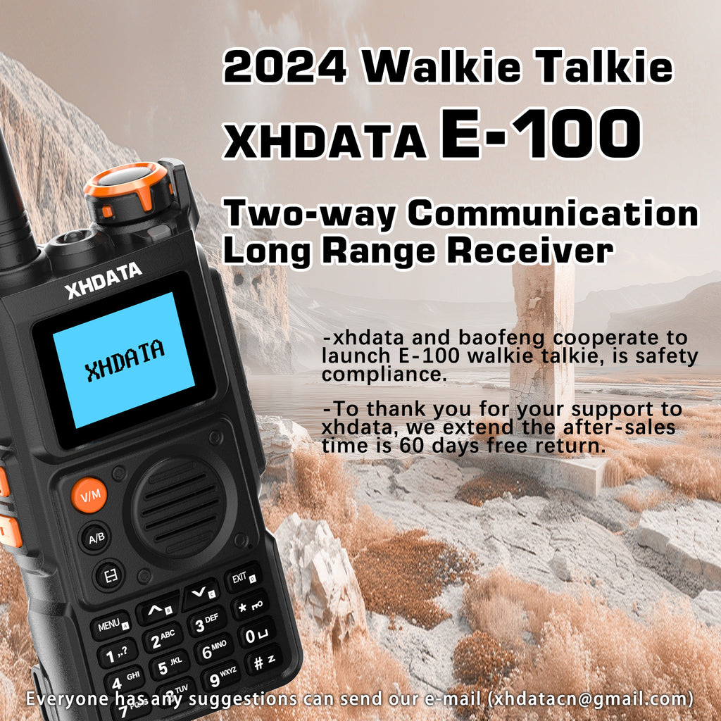 Regarding the XHDATA E-100, we are excited to share the following with you: