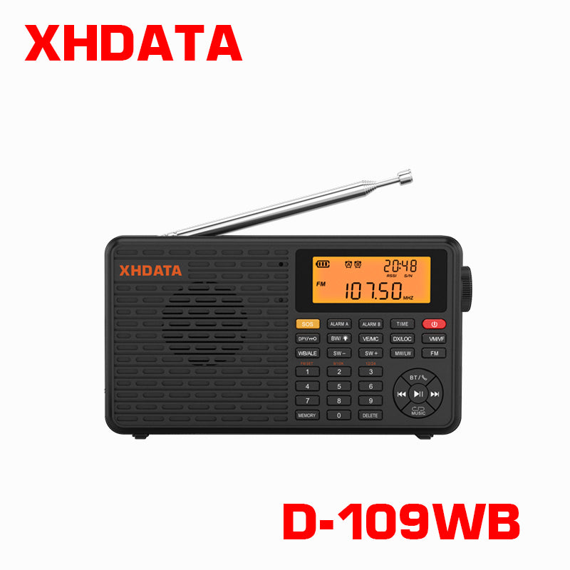 2023 NEW XHDATA D-109WB radio